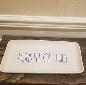 Rae Dunn Fourth of July Platter